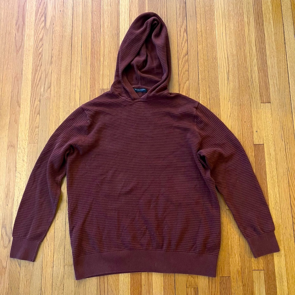 Banana Republic men’s XL supima cotton hooded sweater